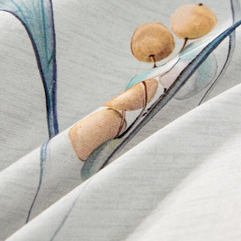 Luolai Moon Ran Xiaoxing Bettwäscheset aus reiner Baumwolle