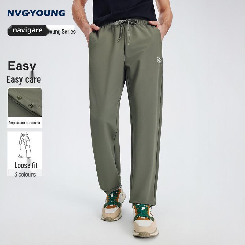 NVG·YOUNG Легкие дышащие повседневные брюки для мужчин L