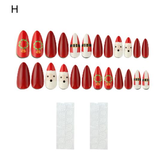 Nail Tip Artificial Quick Building Fully Cover Press On Wearable Fake Full Cover Nail for Female