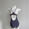 Double-layer Swimsuit Multi-color Shoulder Strap One-piece Competitive Swimsuit Professional Sports Training Racing Belly-covering Swimsuit