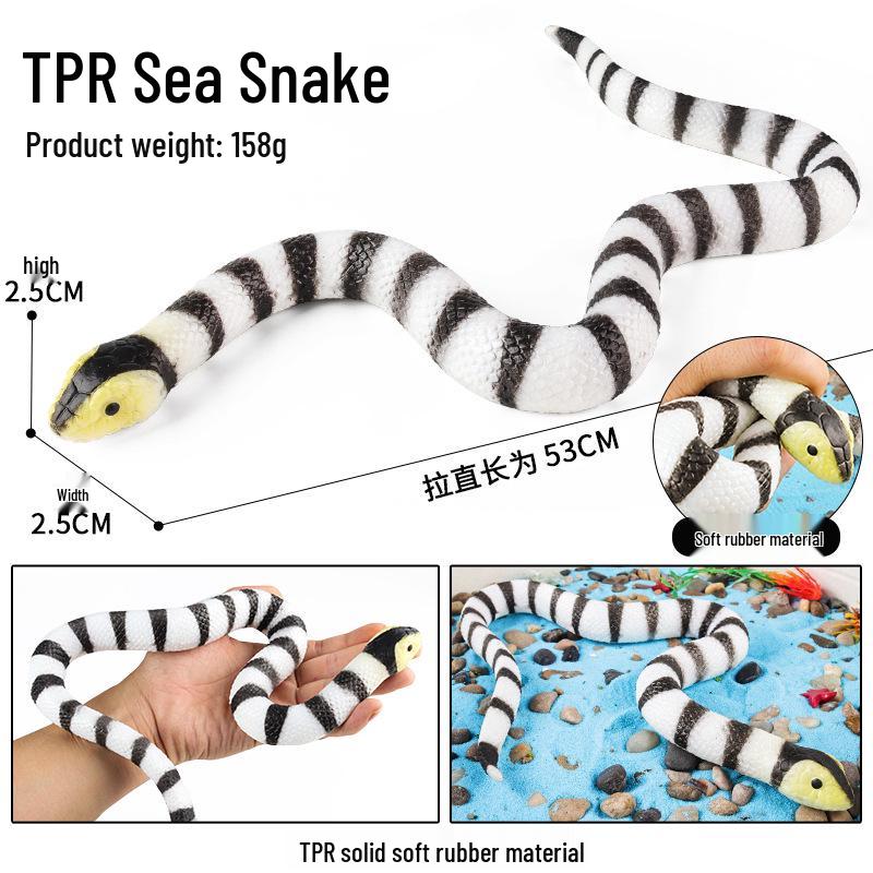 Kids' Marine Animal Model Stress Relief Toy Set: Pufferfish, Octopus, Crab, Shark, Dunkleosteus