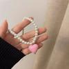 Heart Pearl Necklace Women Collarbone Chain Temperament Jewelry Wedding Gift