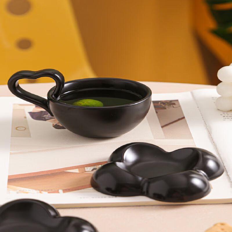 Ceramic Coffee and Tea Cup & Saucer Set