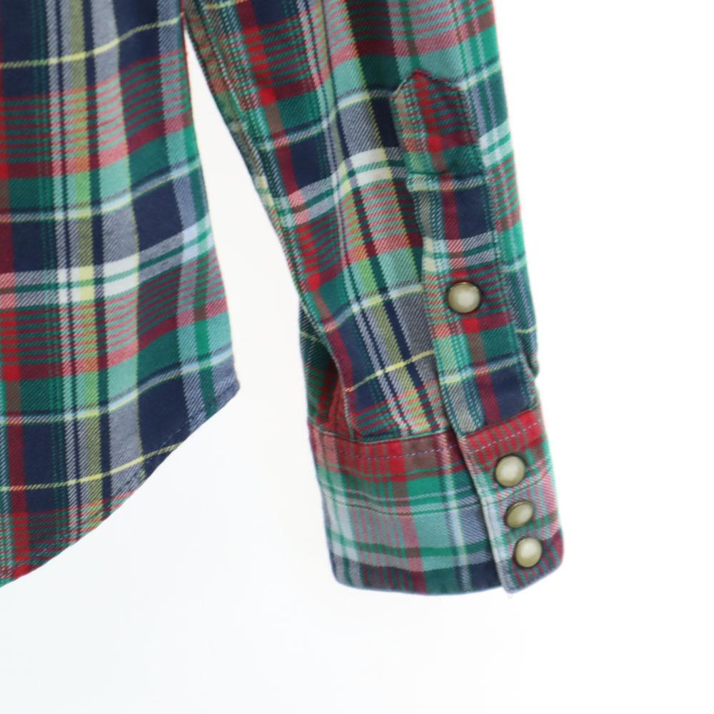 RRL Check Pattern Long sleeve Western shirt 2 RALPH LAUREN Ralph Lauren Women Used