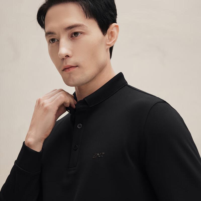 EMZ Men's Autumn/Winter Long-Sleeve POLO Shirt 9D7601103