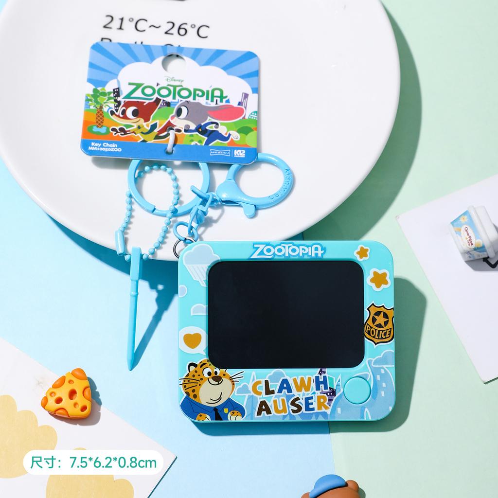 Zootopia 2 Cute Judy Hopps Rabbit Nick Wilde Fox Sloth Figures Toy Doodle Drawing Board Pendant Removable Puzzle Kids Toy