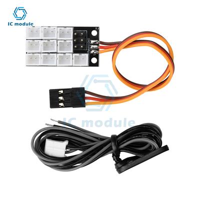 RC Truck Light Group Expansion Board PH2.0 4-in-1 Extension Module for 1/14 Scale Crawler Vehicles and Machinery Models