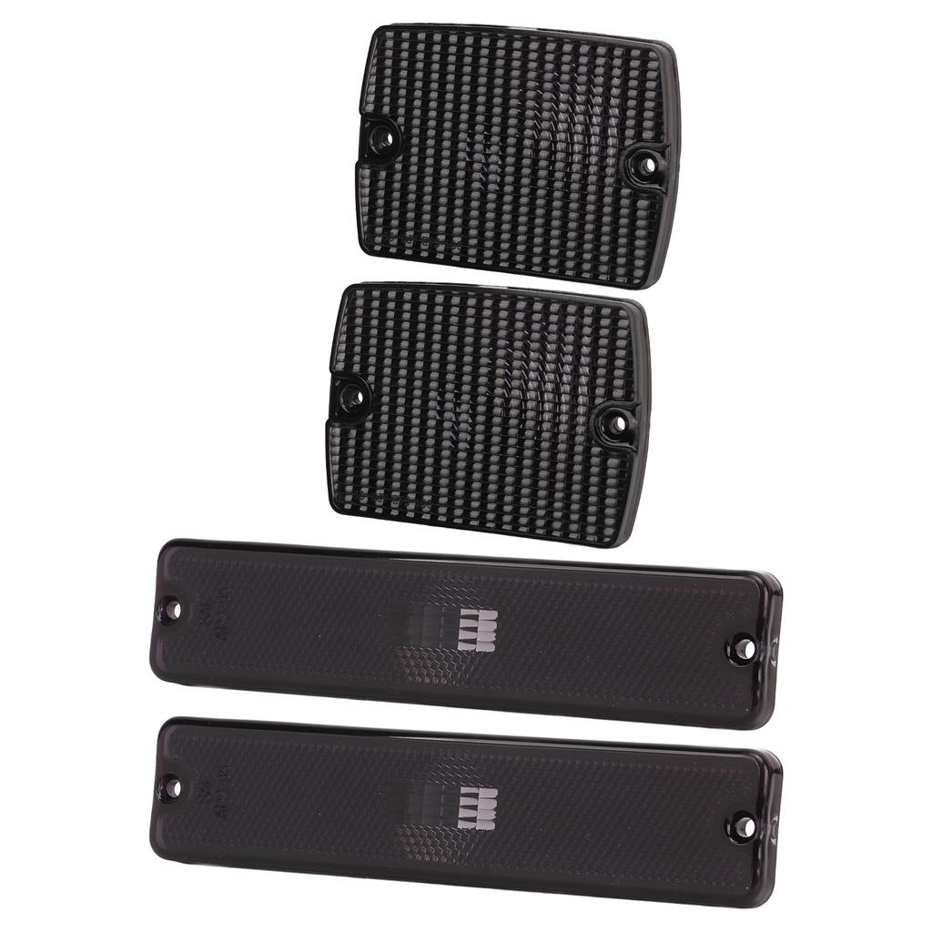 4PC Side Marker Light and Turn Signal Light Housings 56001378 Replacement for   YJ