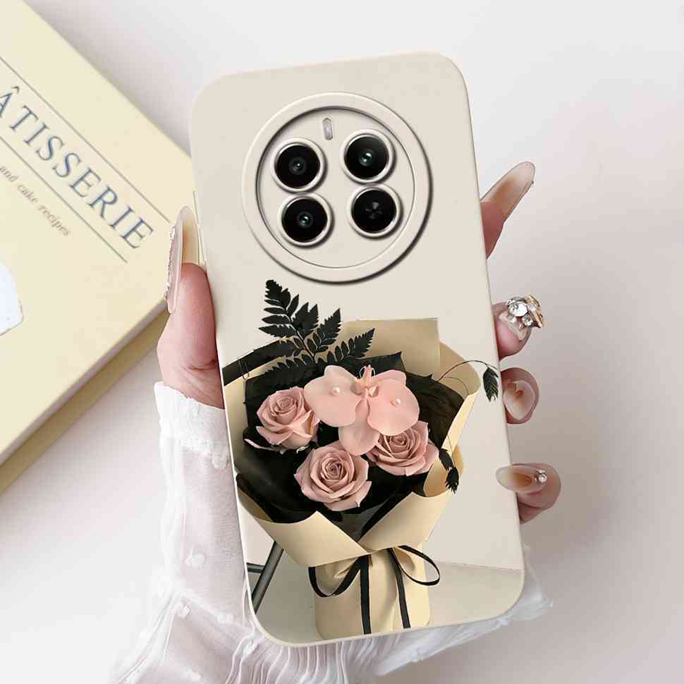 For Realme 12 Pro 5G RMX3842 Case Fashion Cartoon Print Soft Silicone Back Cover For Oppo Realme 12Pro RMX3843 6.7" Bumper Shell