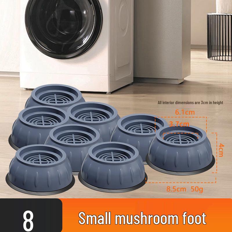 Universal Anti-Slip Washing Machine Riser Pads for Heightening and Shock Absorption