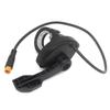 108X Electric Bike Right Thumb Throttle 3 Pin WP Plug E-Bike Finger Accelerator Controller