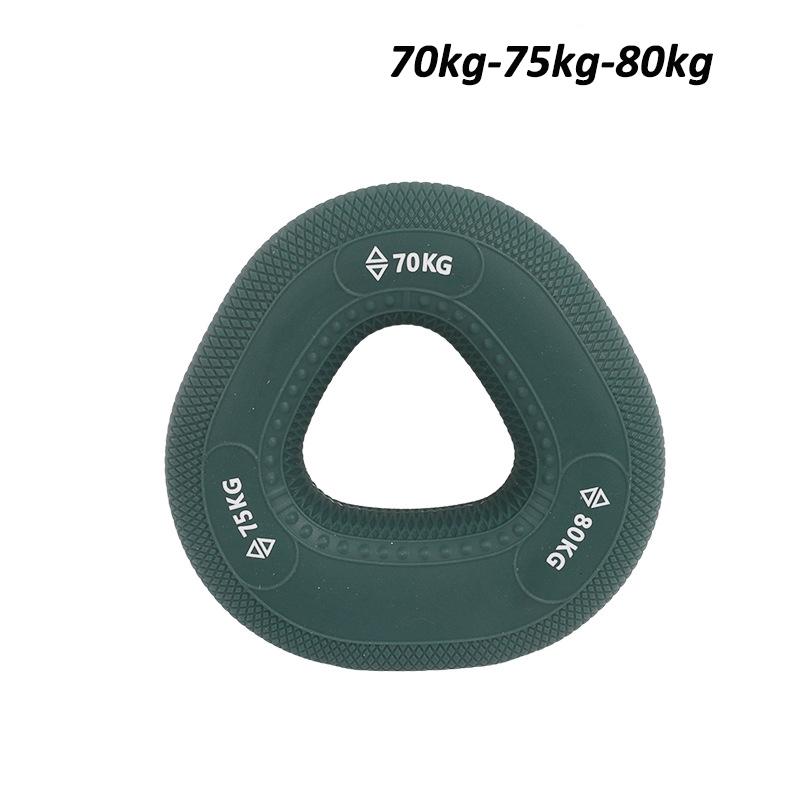 Silicone Hand Muscle Strengthener Ring Arm Carpal Strength Exerciser Hand Grip Finger Wrist Expander Workout Gripper 220LBS