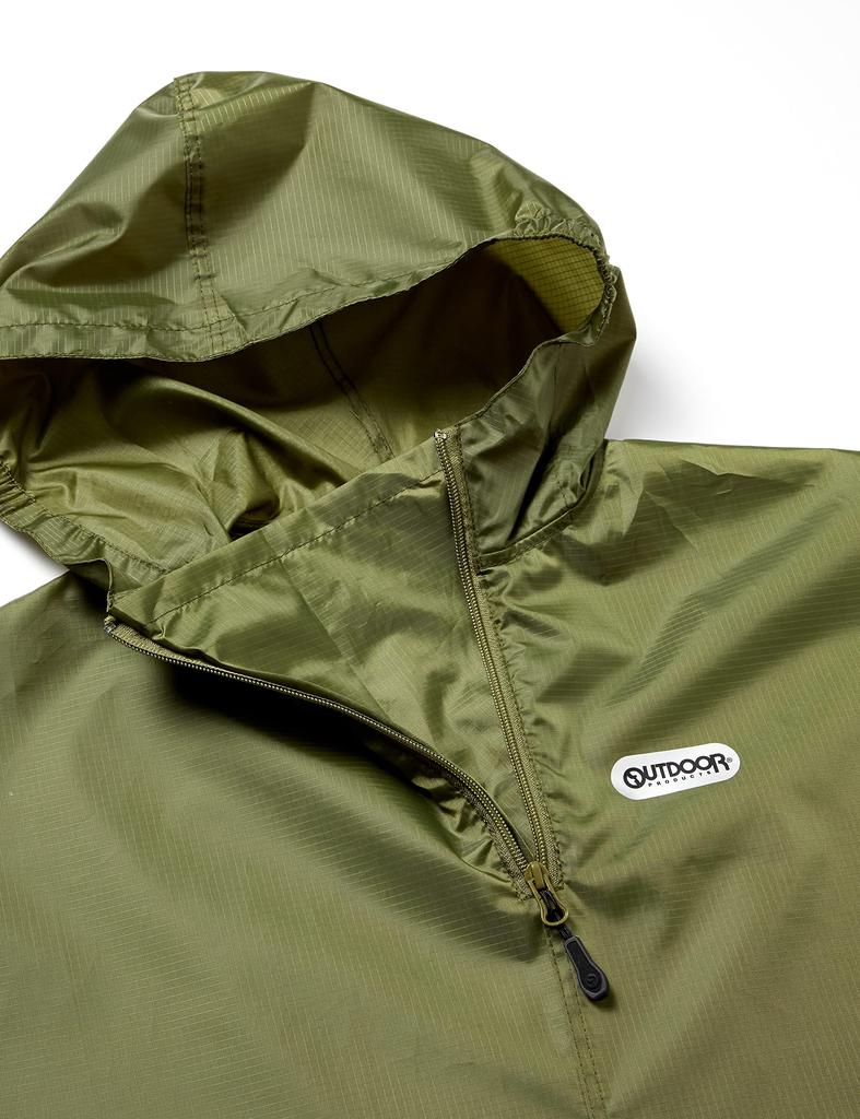 Outdoor Products Kinder-Regenponcho, 140cm, Khaki