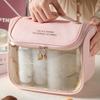 Large Capacity Cosmetic Bags Portable Clear Wash Bag Makeup Bags Travel Toiletry Organizer Storage Pouch for Women Girls