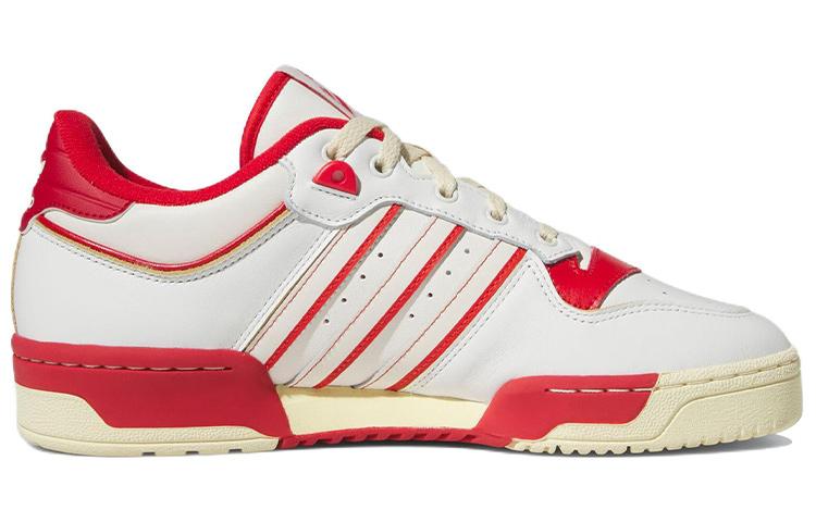 Adidas Rivalry Low 86 Core White Off White Team Power Red GZ2557