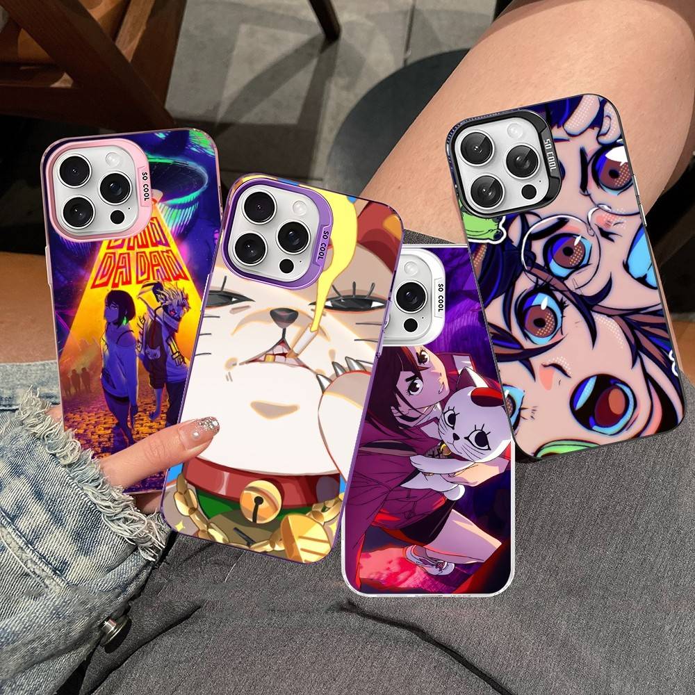 Adventure Anime Dandadan Phone Cases For IPhone 17 16 15 14 13 12 11 Plus Pro Max Pro Color Matte Cover