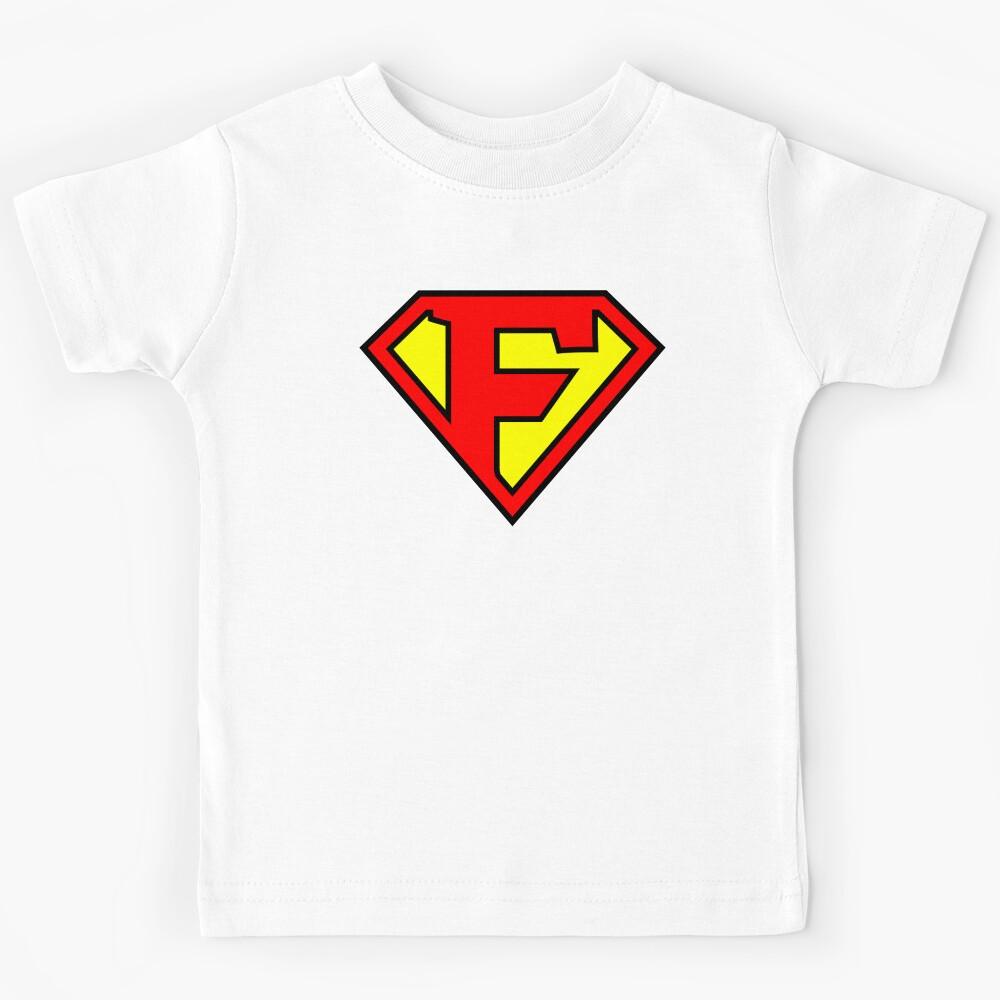 Letter F | Super Letter Vol.1 Kids T-Shirt 110