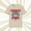 Men's and Women's T-shirts Chicago Spurs 1969 NASL Vintage Offset Printed Soccer T-Shirt