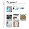 Magnetischer Stylus-Stift für 1. und 2. Generation Apple iPad Schnelleres Aufladen Digitaler Stift mit Handflächenerkennung Benutzerdefiniertes Logo Metallmaterial