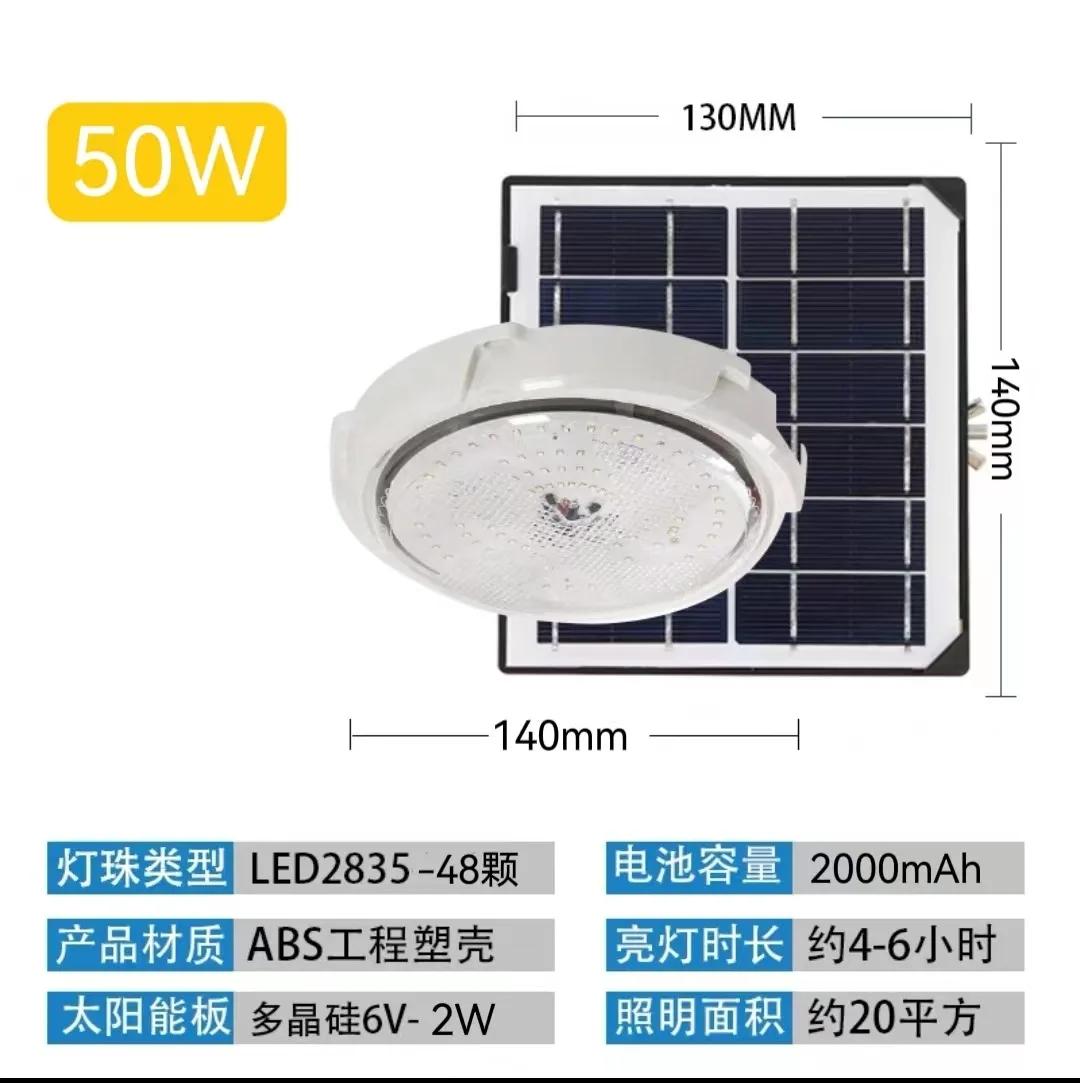 

Солнечный домашний потолочный светильник для дома, сельский, супер яркий, высокой мощности, вилла, балкон, коридор, гостиная, садовый светильник 1Pcs