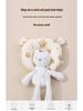 Breathable Baby Pillow for Head Shaping and Anti-Flat Head Correction - Sweat-Absorbent, Washable, Suitable for Autumn & Winter, Side Sleeping