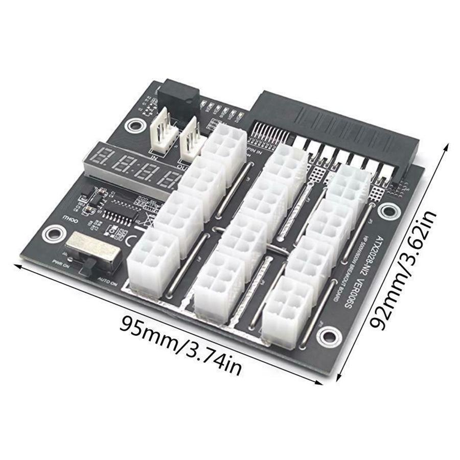 Mining Power Supply Breakout Board Adapter For 500W 800W 1400W 1600W PSU