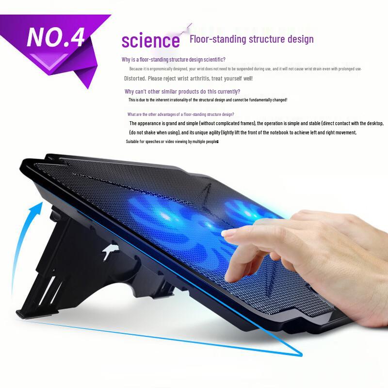 Ollymurs Dual Fan Laptop Cooling Pad