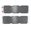 White Copper PC Heat Sink Water Cooling Radiator 360mm for Industrial Instruments