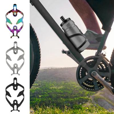 Fahrrad-Wasserflaschenhalter, leichte Aluminiumlegierung, universeller MTB-, Rennrad- und Mountainbike-Wasserbecherhalterung, Aufbewahrungsregal, Fahrradzubehör