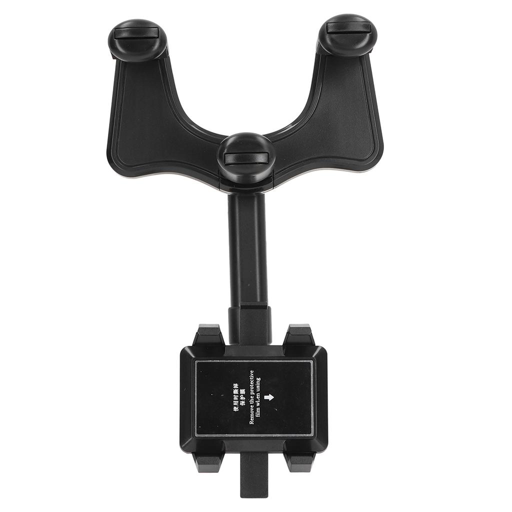 360 graders rotasjon Biltelefonholder Stabil støtte Bærbar Robust Multifunksjonell Bakspeiltelefon