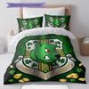 Unionbears Muster Bettwäsche Steppdecke Set Bettbezug Kissenbezug Heimdekoration Geburtstagsgeschenk (1 Bettbezug + 2 Kissenbezüge, ohne Füllung)