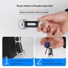Ultra-Bright Waterproof Mini Power Bank Keychain Flashlight