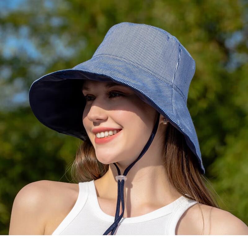 Женская двухсторонняя рыбацкая шляпа Junbie для защиты от солнца One Size