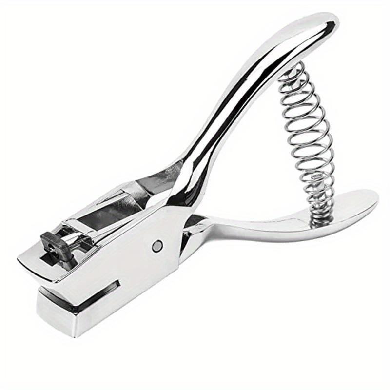 

Fromthenon Badge ID Card Hole Puncher Oval Slot Punch Paper Cutter Planner Scrapbooking Tool Office Stationery Supplies