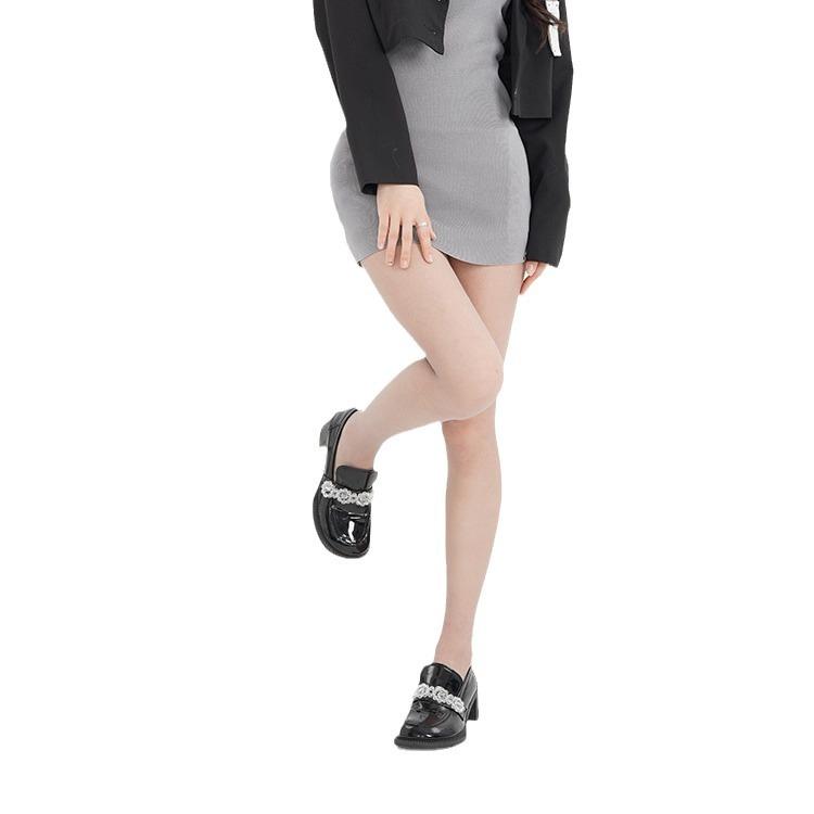 WJN Women's Eco-Friendly Quick Dry BreathableThin Sexy Polyester Over-the-Knee Tights Anti-Pilling Skin-Friendly Stockings
