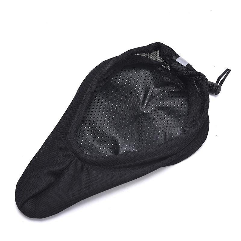 Bicycle Silicone 3D Gel Saddle Seat Cover Pad Padded Soft Cushion Comfort