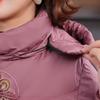 New women's down padded jacket old lady warm padded jacket