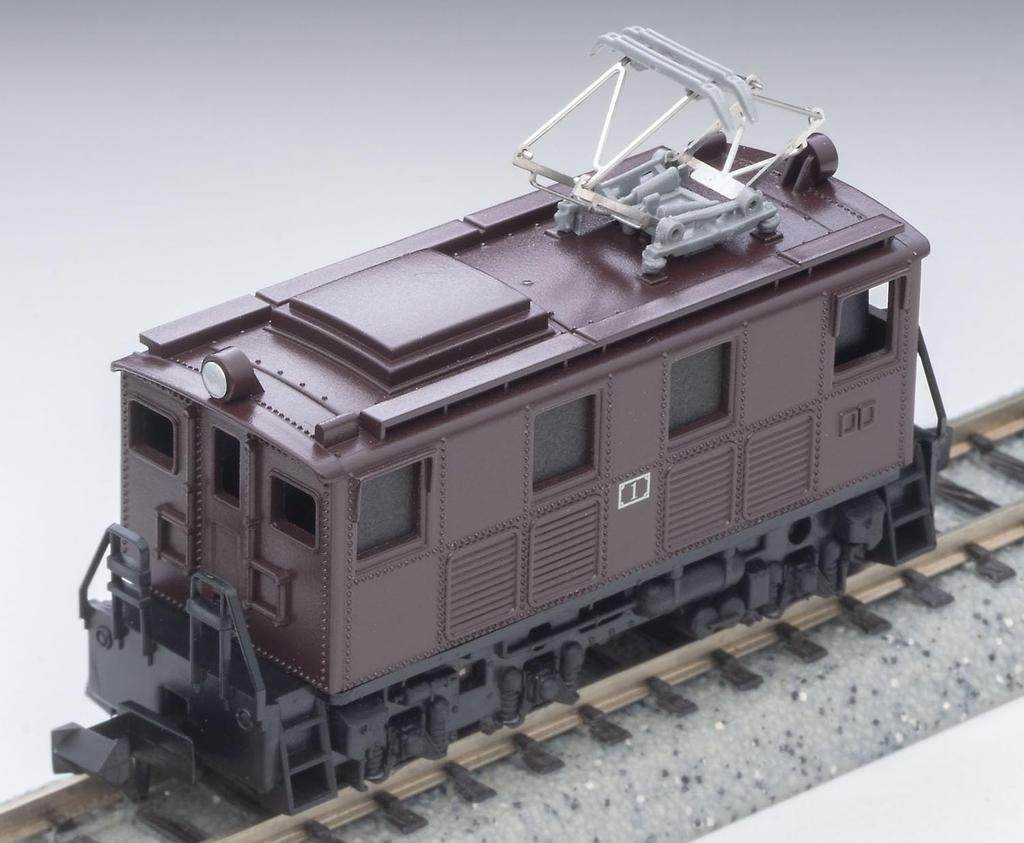MicroAce N Gauge Electric Square Model Electric Locomotive C-Type Locomotive, Body/Brown, A1530, Train,