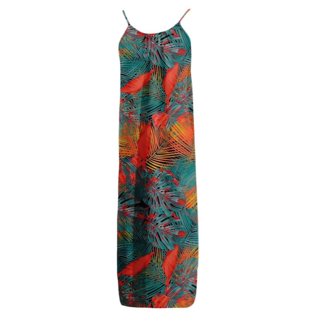 Women's Casual, Fashionable And Retro Printed Dress