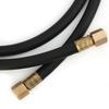 Inert Gas Hose Argon CO2 Nitrogen Compressed Air Hose Welding Union Nut 1/4 Inch2.0m