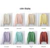 2025 Autumn/Winter Women's Seamless Knit Wool Sweater - Round Neck, Loose Fit, Plus Size, Long Sleeve Top