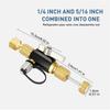 Hvac Valve Core Removal Tool 1/4" & 5/16" Vacuum For Ac R410A R32 R134A R1234Yf