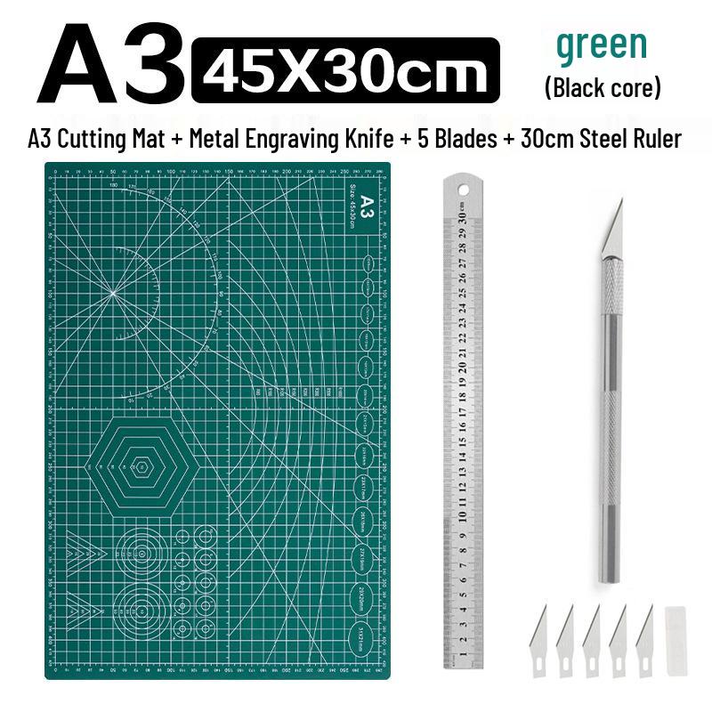 Thickened Anti-Cut Cutting Mat A3 A4 A5 for Art, Craft, and Engraving Projects