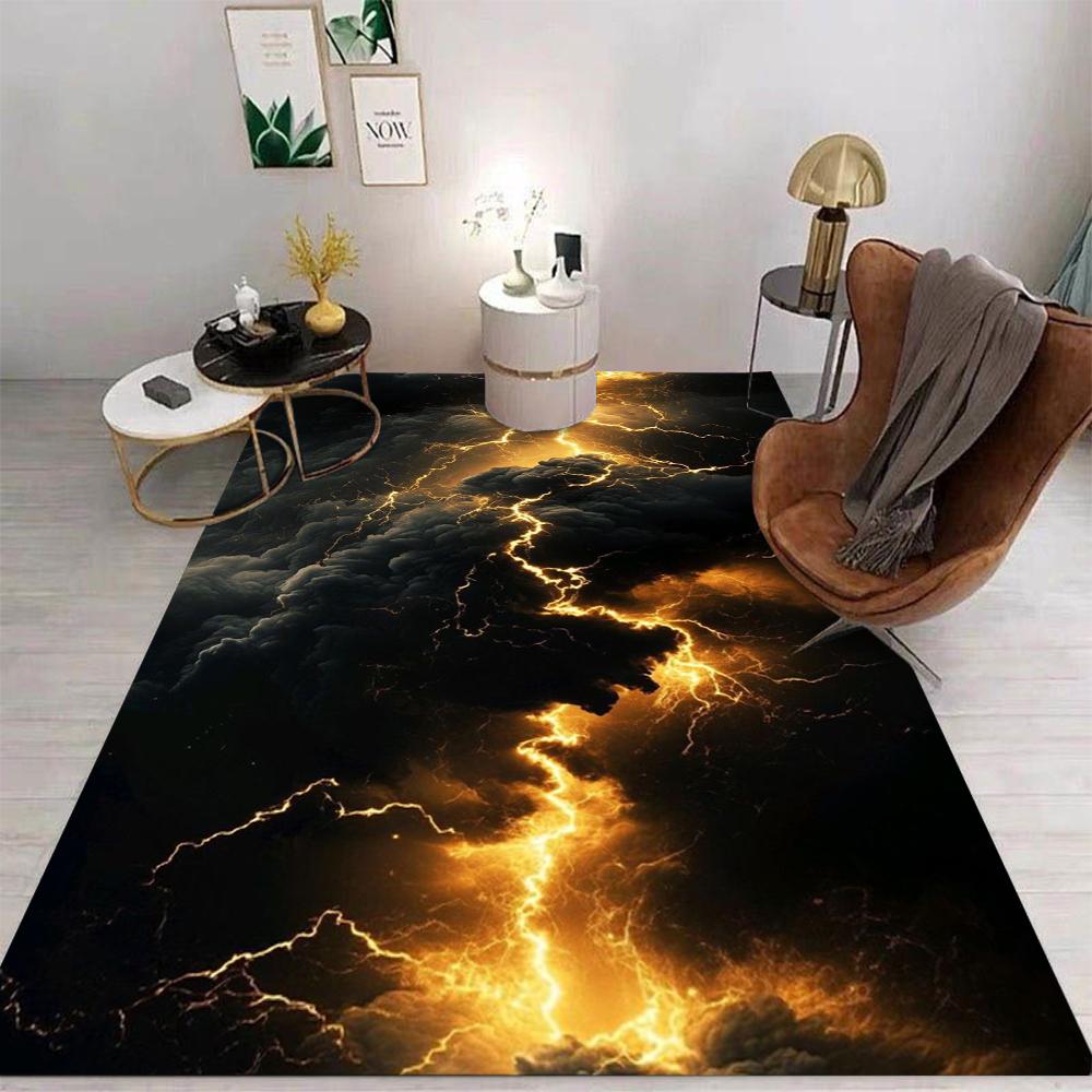 The Exquisite Craftsmanship of Nature Landscape Carpet Sky Sunshine Breaking Clouds Anti Slip Carpet Home Decoration Yoga Studio