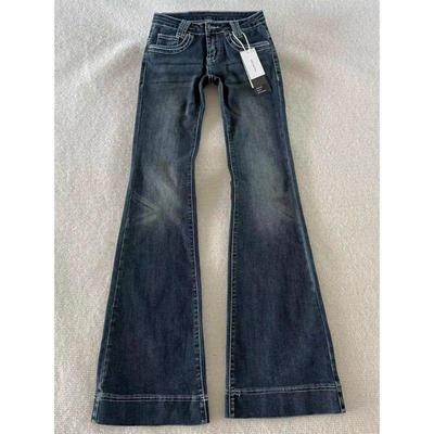 Women's Retro Low-Waist Slim-Fit Micro-Flare Stretch Jeans - Casual Floor-Length Bell Bottoms