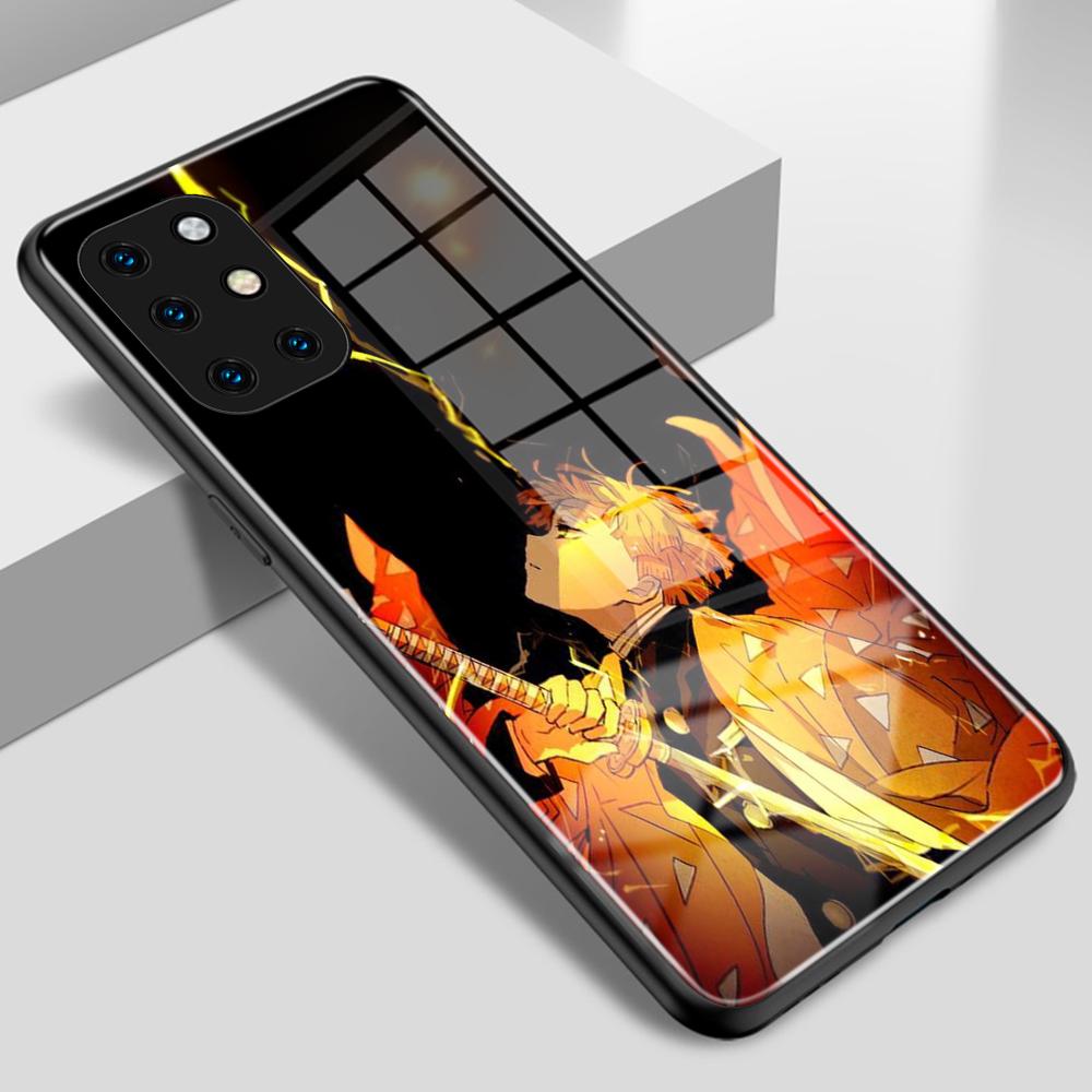 Чехол для телефона Anime Demon Slayer Tokitou Muichirou для Oneplus9 9Pro 6 6T 7 7Pro 7TPro Nord Oneplus 8 8Pro 8T из закаленного стекла One Plus 6