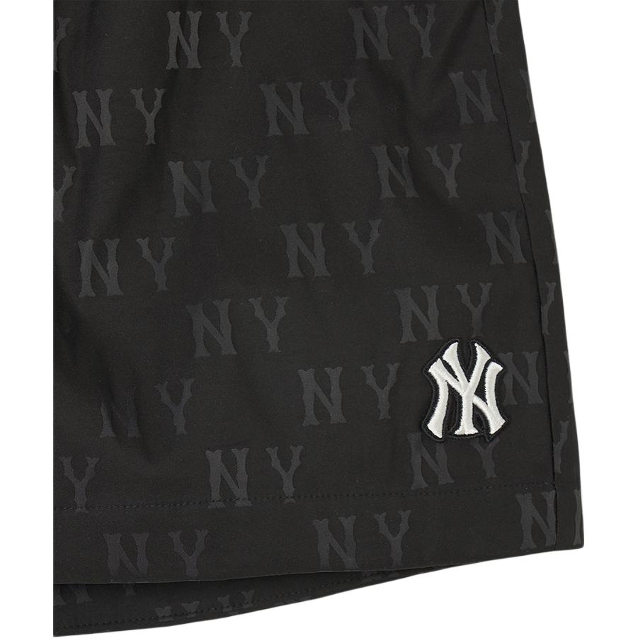 MLB New York Yankees Casual Shorts Unisex Black Moderate 3ASMM0143-50BKS