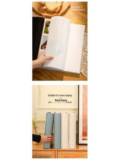 Large Capacity Family Photo Album, 5x6 Inch, Holds 1000 Photos, Insert Type, Ideal for Couples & Commemorative Events