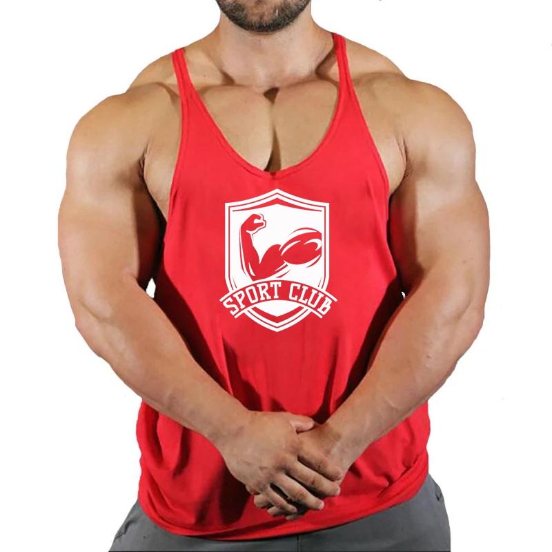 Gym Workout Fashion Sportswear Brand Mens Tank Top Muscle Sleeveless Shirt Stringer Clothing Bodybuilding Singlets Fitness Vest