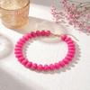1Pcs Chunky Bohemian Resin Bead Necklace Dopamine Fashion Jewelry Colorful Charms Statement Choker for Beach and Holiday Looks